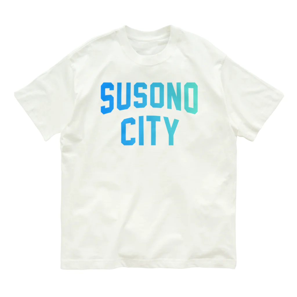 JIMOTOE Wear Local Japanの裾野市 SUSONO CITY オーガニックコットンTシャツ