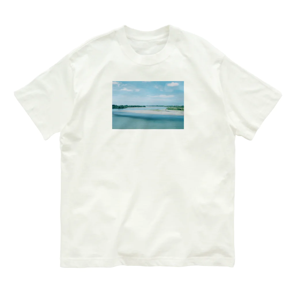 忘れないでの夏の車窓 Organic Cotton T-Shirt