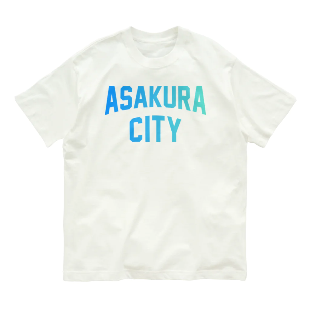 JIMOTOE Wear Local Japanの朝倉市 ASAKURA CITY オーガニックコットンTシャツ