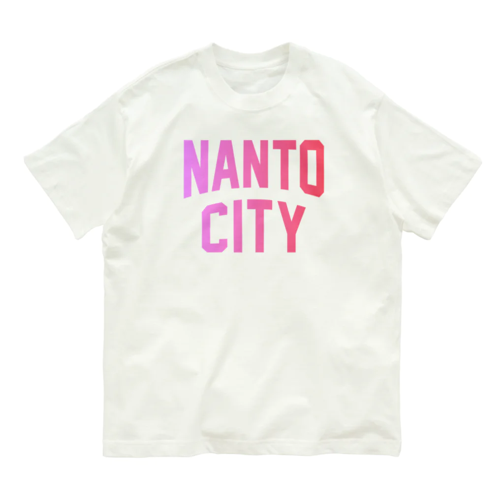 JIMOTOE Wear Local Japanの南砺市 NANTO CITY オーガニックコットンTシャツ