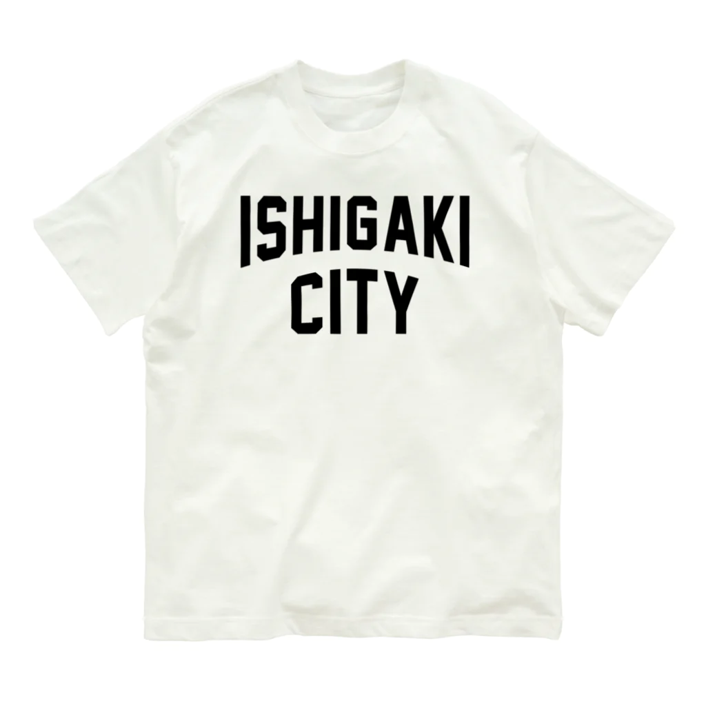 JIMOTO Wear Local Japanの石垣市 ISHIGAKI CITY オーガニックコットンTシャツ