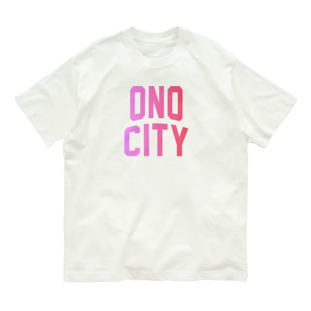 JIMOTOE Wear Local Japanの小野市 ONO CITY Organic Cotton T-Shirt