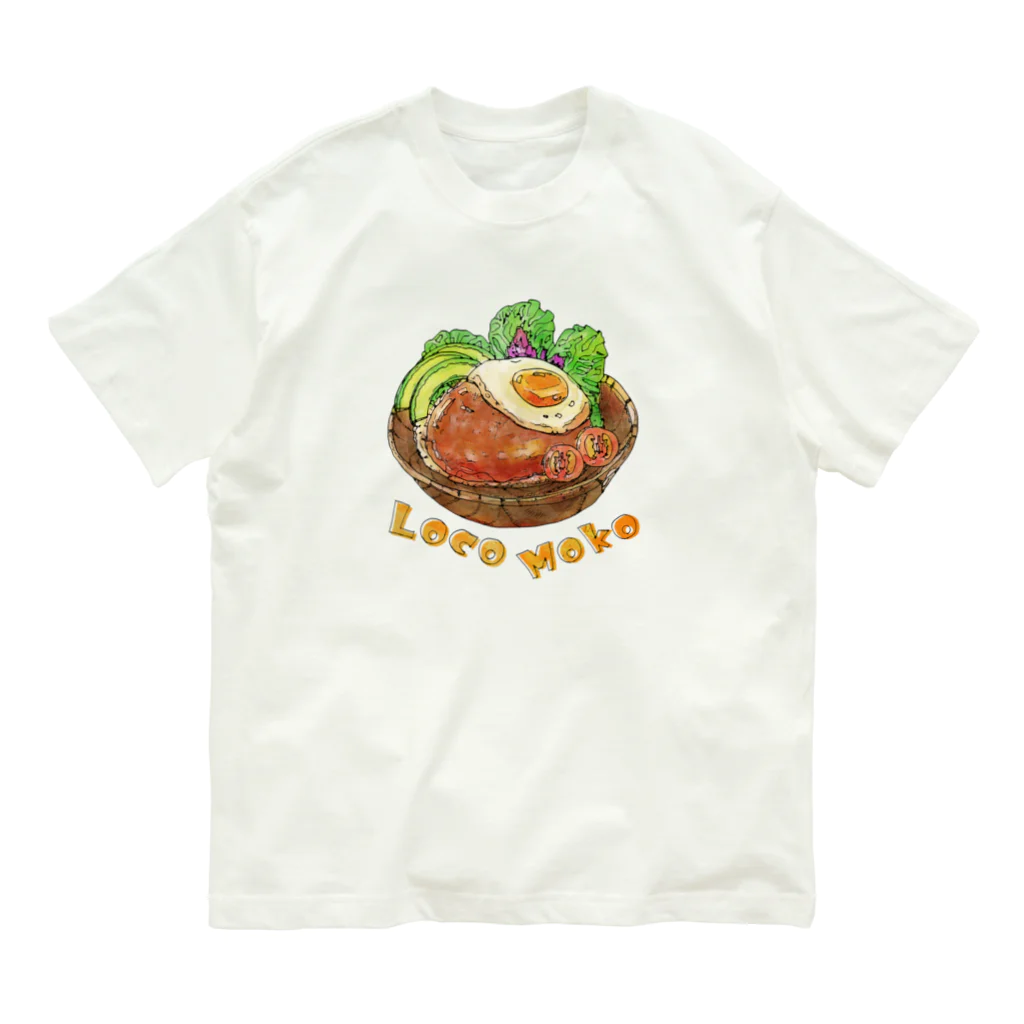 huroshikiのロコモコ/Loco Moko オーガニックコットンTシャツ