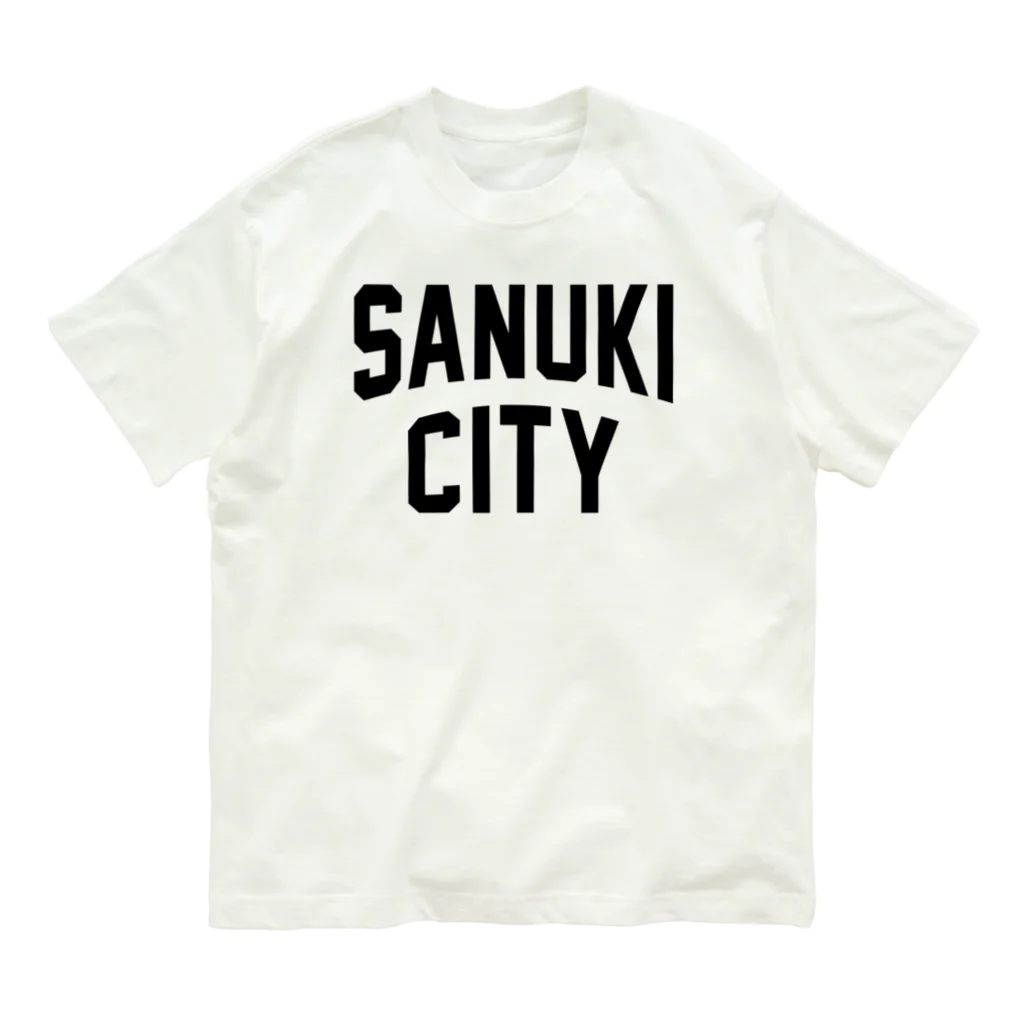 JIMOTOE Wear Local Japanのさぬき市 SANUKI CITY オーガニックコットンTシャツ