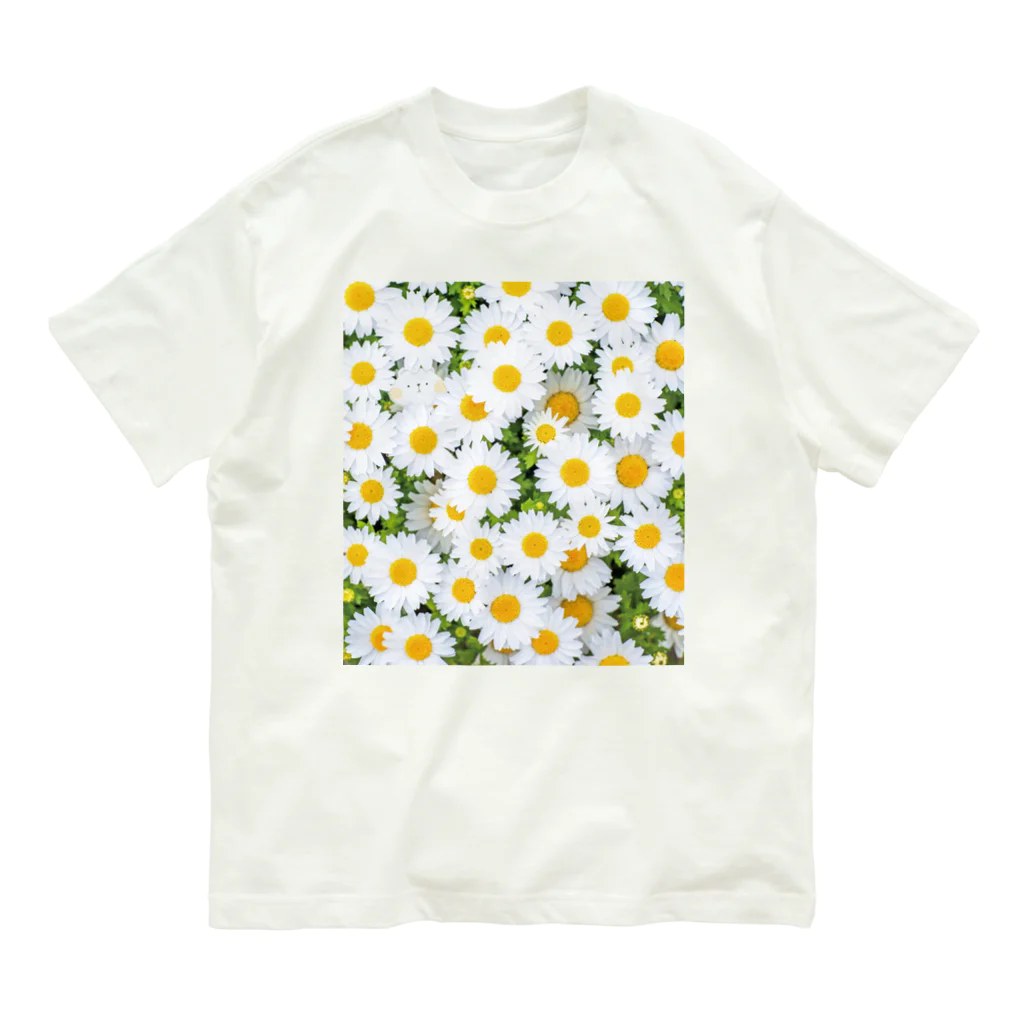 おみつ@くまこ堂🐻のノースポールに埋もれるくまこ Organic Cotton T-Shirt