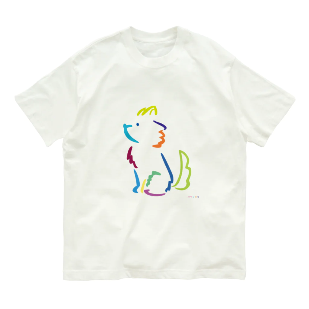 pomenomocoのpomenomoco オーガニックコットンTシャツ