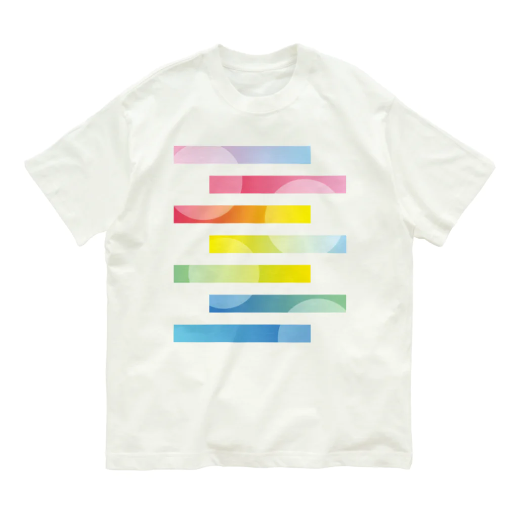 ほうせきやさんのカラフル付箋 Organic Cotton T-Shirt