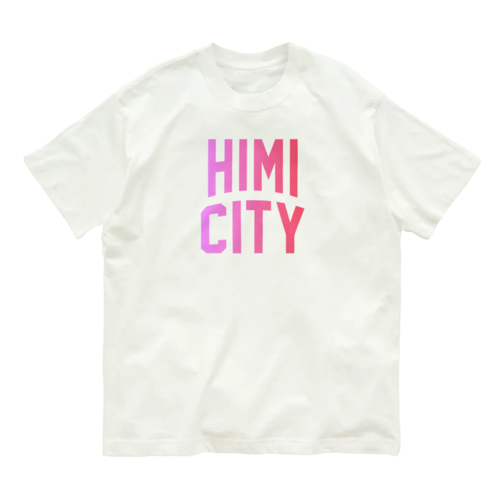 JIMOTO Wear Local Japanの氷見市 HIMI CITY オーガニックコットンTシャツ