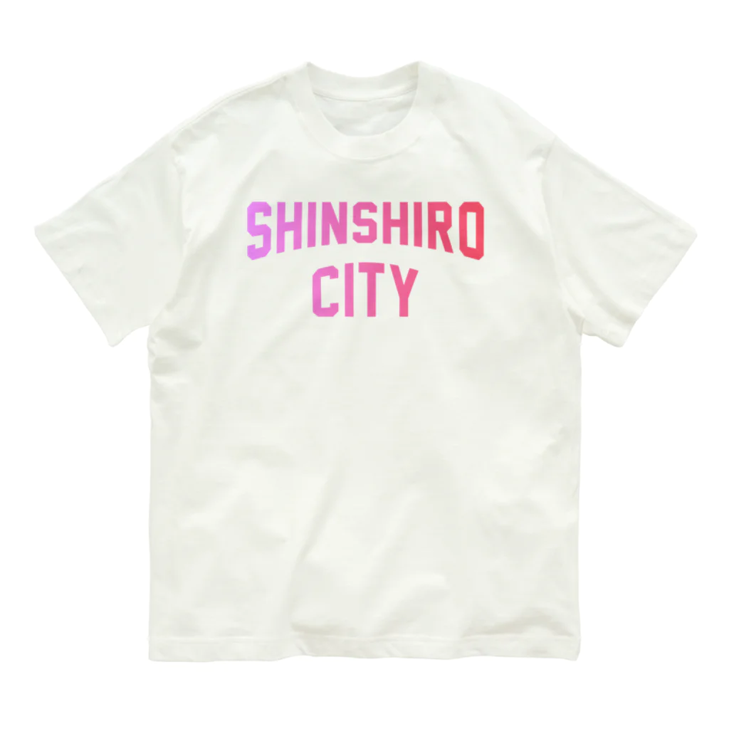 JIMOTO Wear Local Japanの新城市 SHINSHIRO CITY オーガニックコットンTシャツ