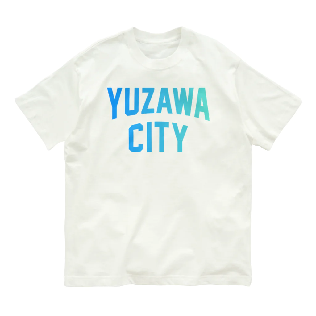 JIMOTOE Wear Local Japanの湯沢市 YUZAWA CITY オーガニックコットンTシャツ