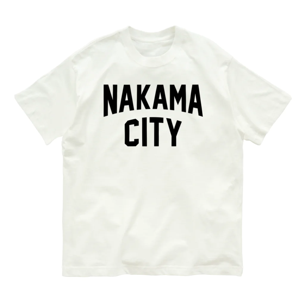 JIMOTOE Wear Local Japanの中間市 NAKAMA CITY オーガニックコットンTシャツ