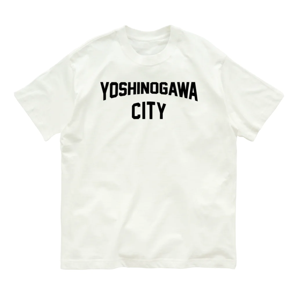 JIMOTOE Wear Local Japanの吉野川市 YOSHINOGAWA CITY Organic Cotton T-Shirt