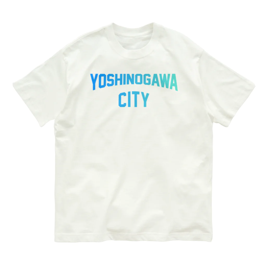 JIMOTOE Wear Local Japanの吉野川市 YOSHINOGAWA CITY Organic Cotton T-Shirt