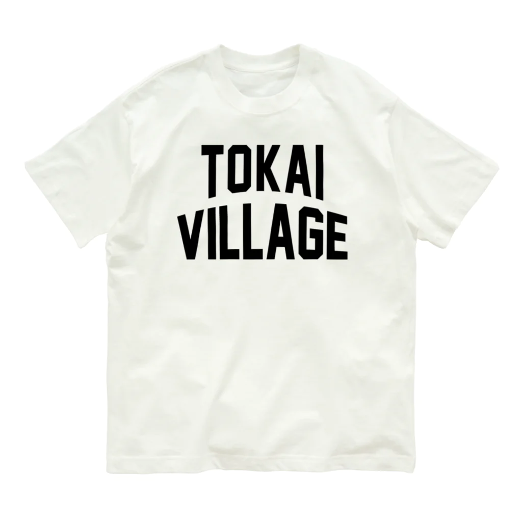 JIMOTOE Wear Local Japanの東海村 TOKAI TOWN オーガニックコットンTシャツ