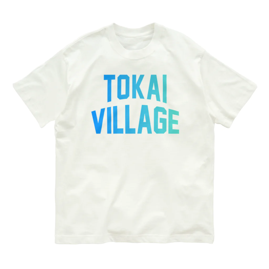 JIMOTOE Wear Local Japanの東海村 TOKAI TOWN オーガニックコットンTシャツ