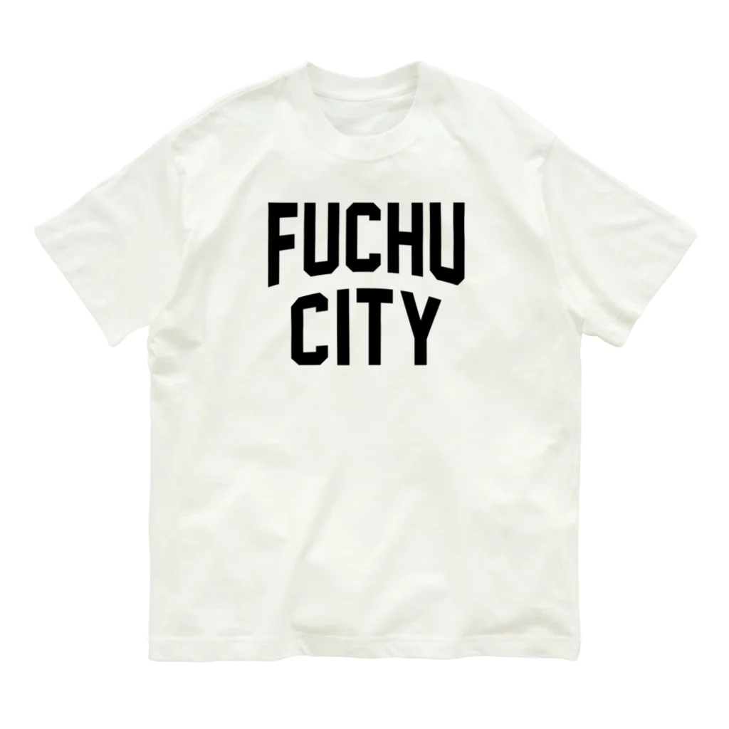 JIMOTOE Wear Local Japanの府中市 FUCHU CITY Organic Cotton T-Shirt