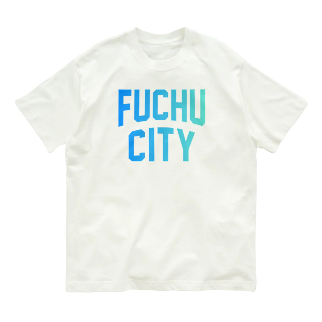 JIMOTO Wear Local Japanの府中市 FUCHU CITY オーガニックコットンTシャツ
