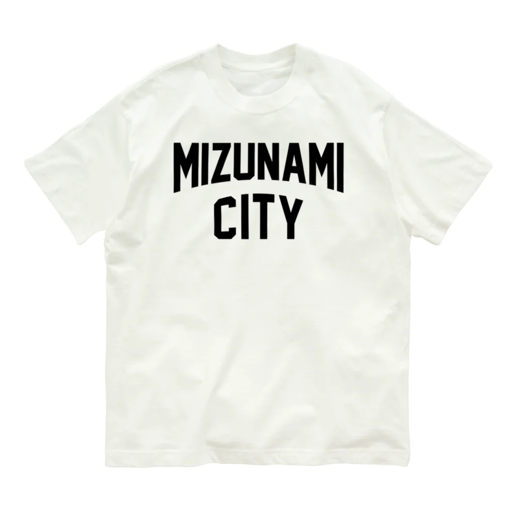 JIMOTOE Wear Local Japanの瑞浪市 MIZUNAMI CITY Organic Cotton T-Shirt