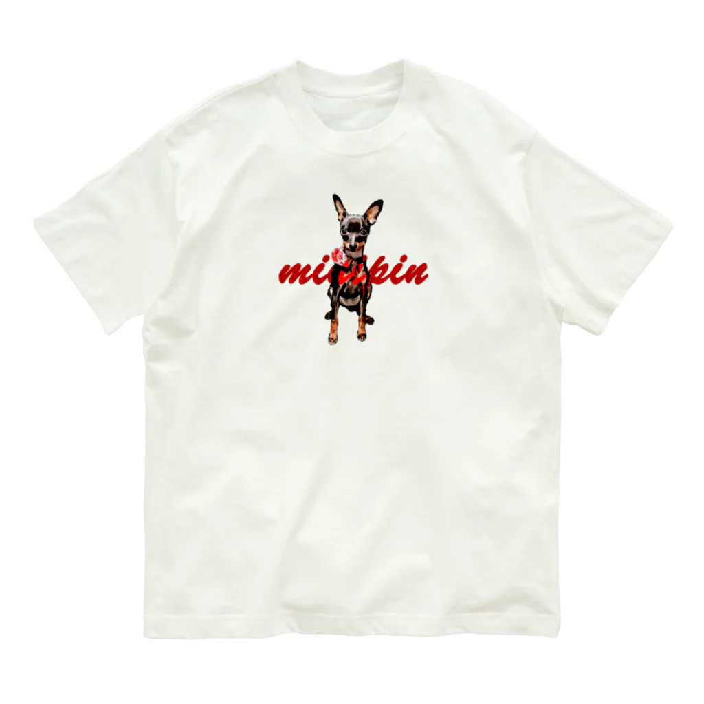 ミニピン クラブ minipin clubのMinipin Girl ❣️ Organic Cotton T-Shirt