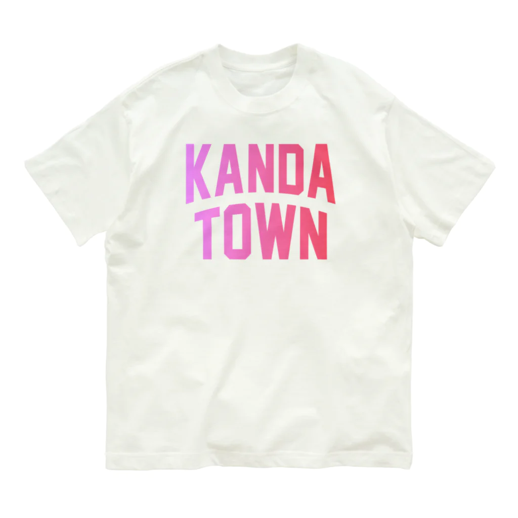 JIMOTOE Wear Local Japanの苅田町 KANDA TOWN オーガニックコットンTシャツ