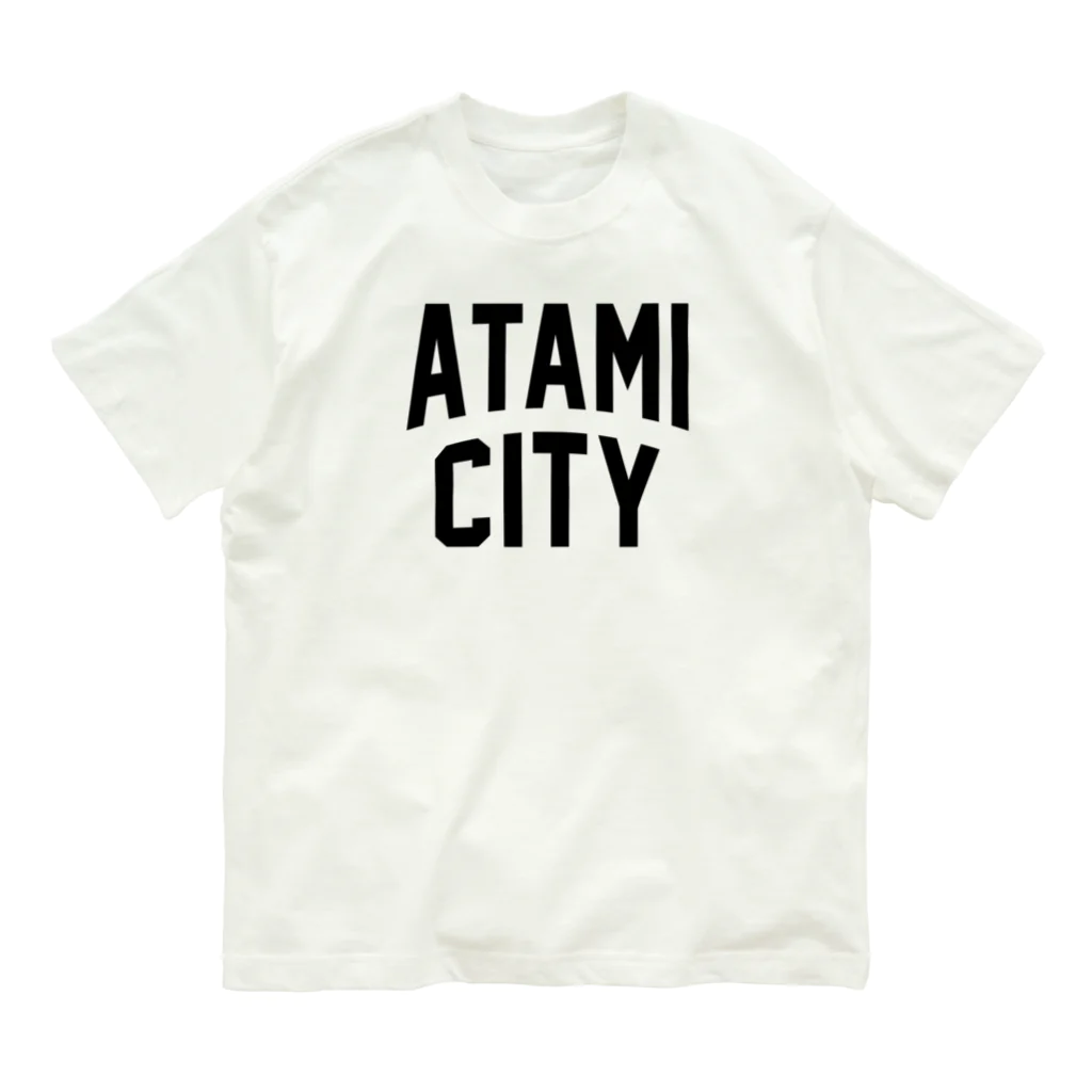 JIMOTOE Wear Local Japanの熱海市 ATAMI CITY オーガニックコットンTシャツ