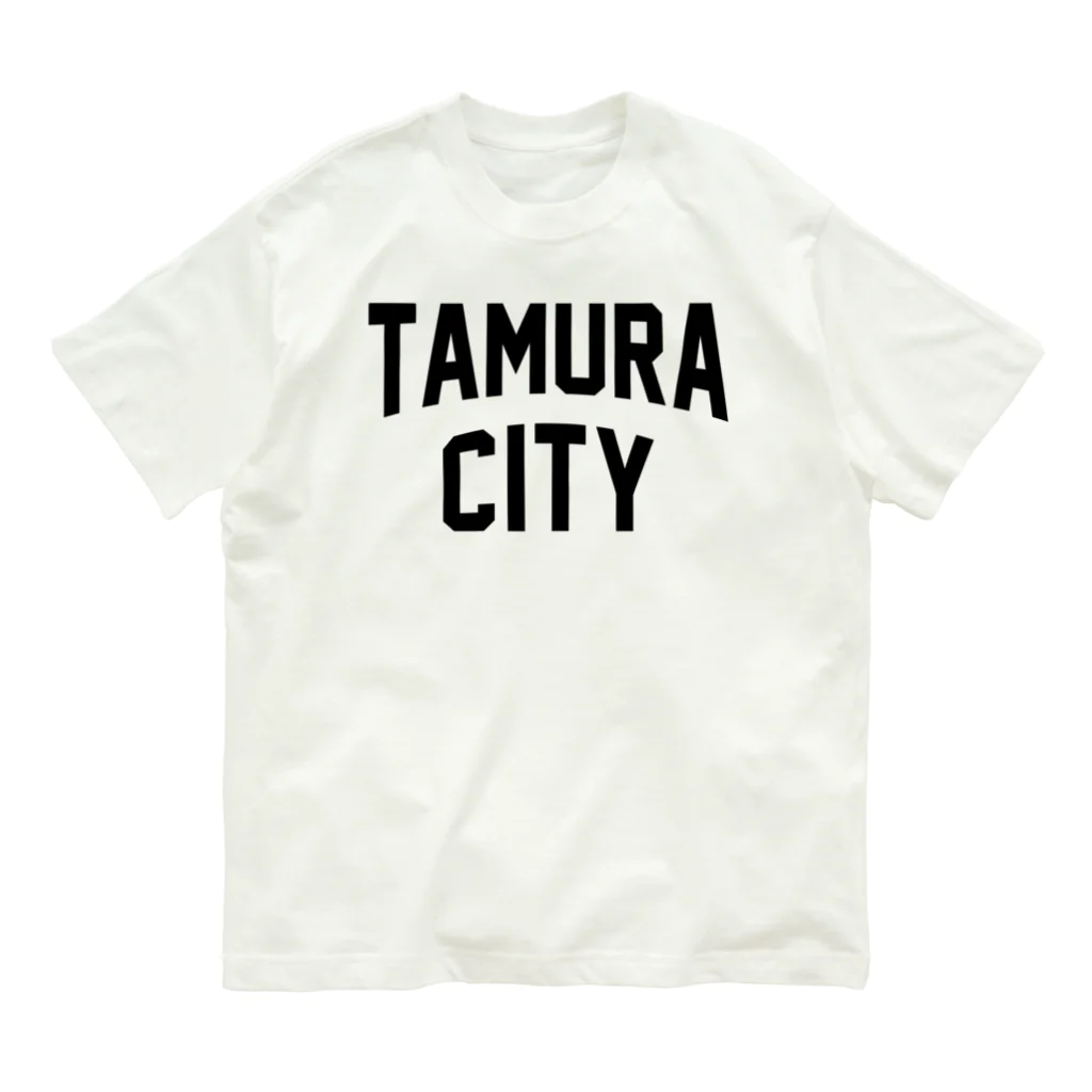 JIMOTO Wear Local Japanの田村市 TAMURA CITY オーガニックコットンTシャツ