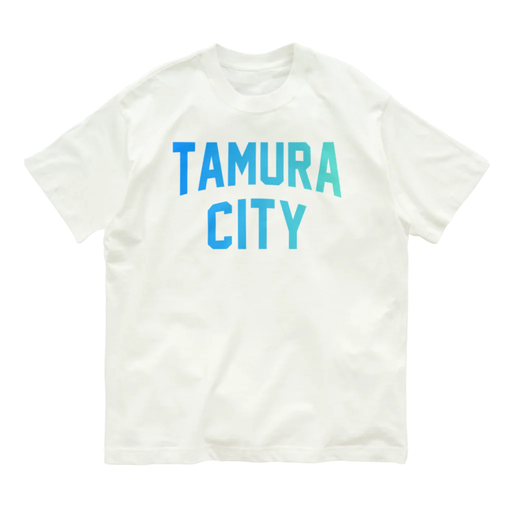 JIMOTO Wear Local Japanの田村市 TAMURA CITY オーガニックコットンTシャツ