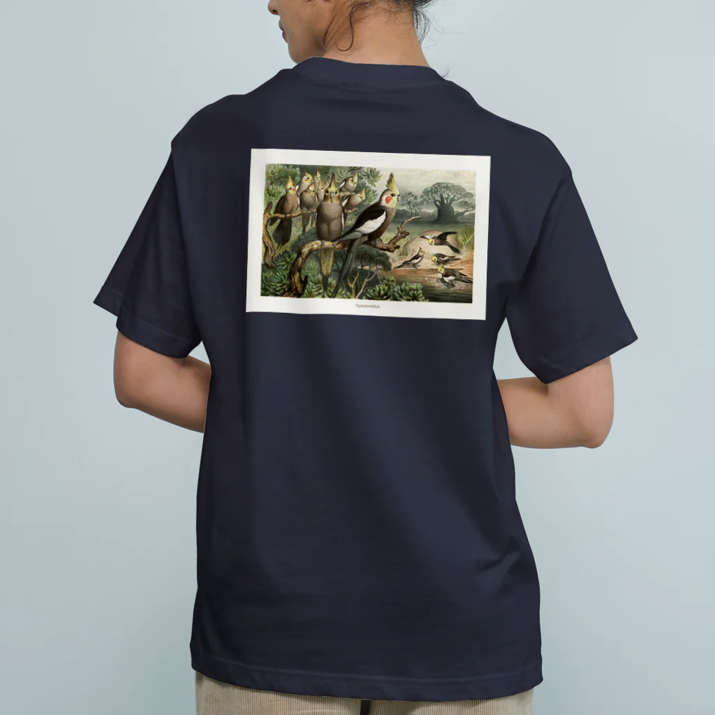 J. Jeffery Print Galleryのオカメインコ オーガニックコットンTシャツ