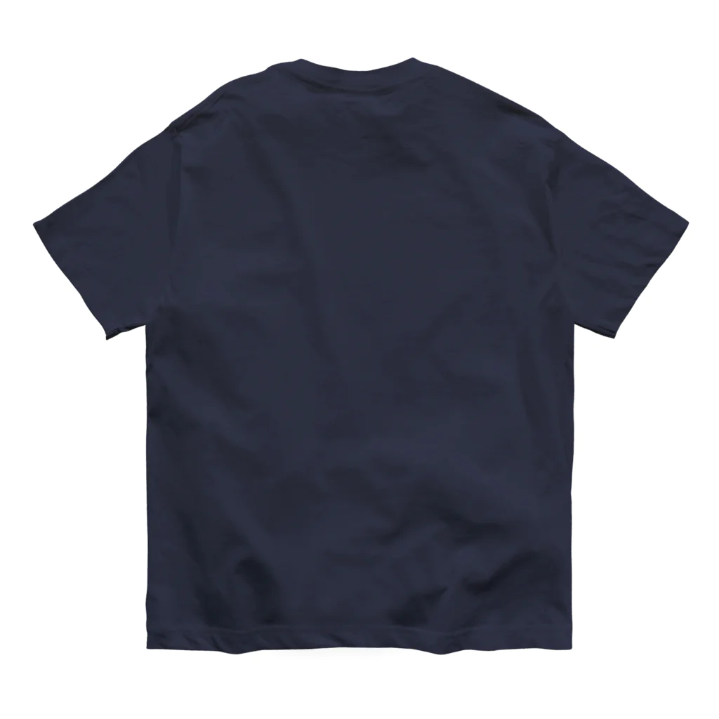 『NG （Niche・Gate）』ニッチゲート-- IN SUZURIの動物家紋。H.T.さくら5ネコ　白 Organic Cotton T-Shirt