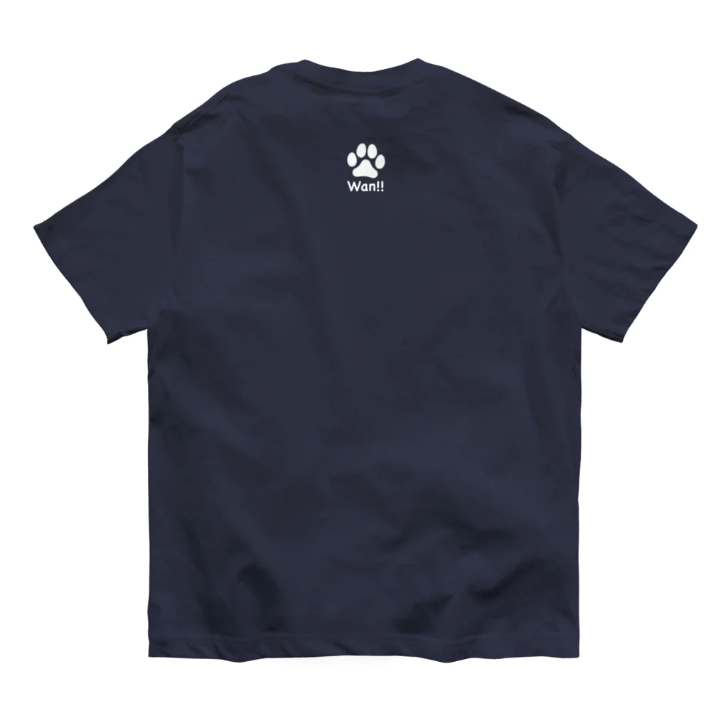 bow and arrow のワイマラナー Organic Cotton T-Shirt