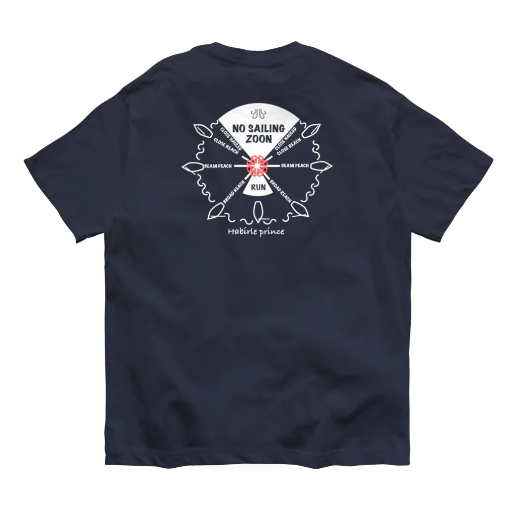 Habirle_PrinceのWind clock 表裏有り W オーガニックコットンTシャツ