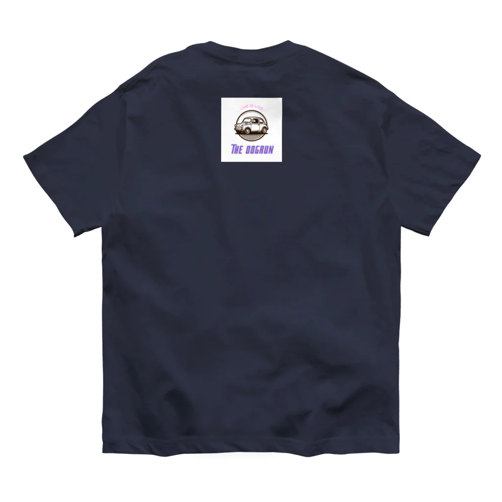 araakii@꧁THE DOGRUN꧂のTHE DOGRUN CAR オーガニックコットンTシャツ