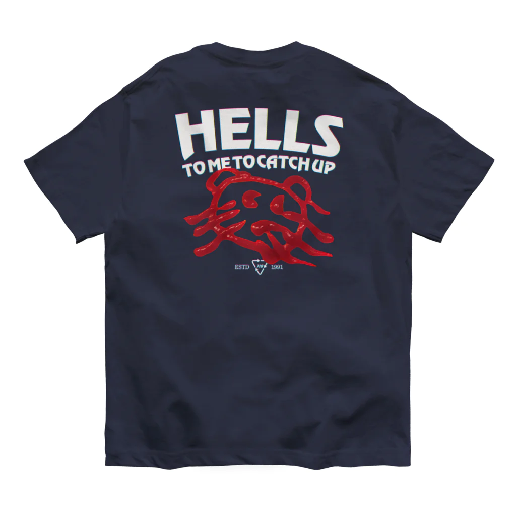 710のHELLS ketchup オーガニックコットンTシャツ