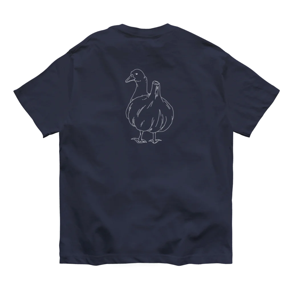 SHOP IEIRU KOUTAROUのGarlic Duck Organic Cotton T-Shirt