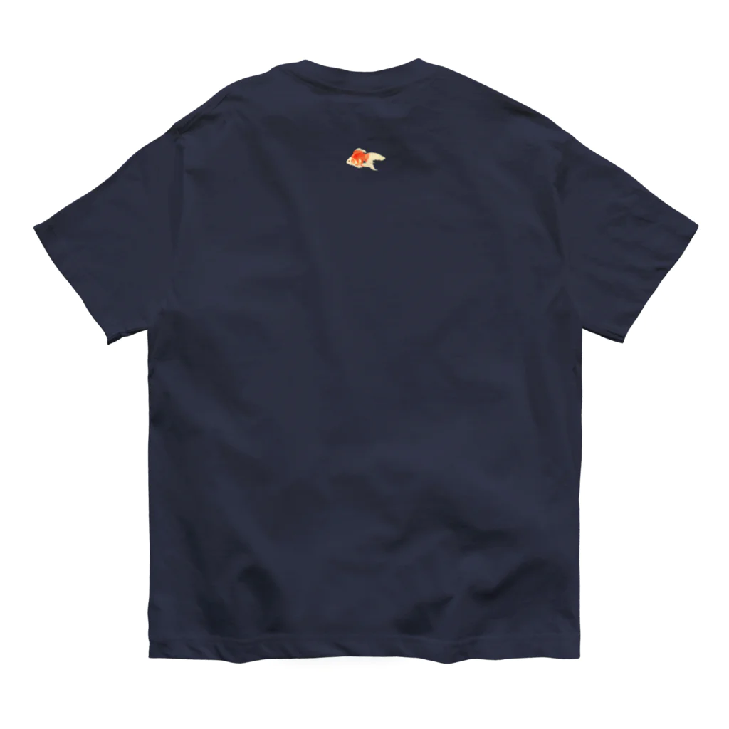 海賊猫 cocoの『夏祭り』 夏 琉金 金魚 金魚すくい 浮世絵 Organic Cotton T-Shirt