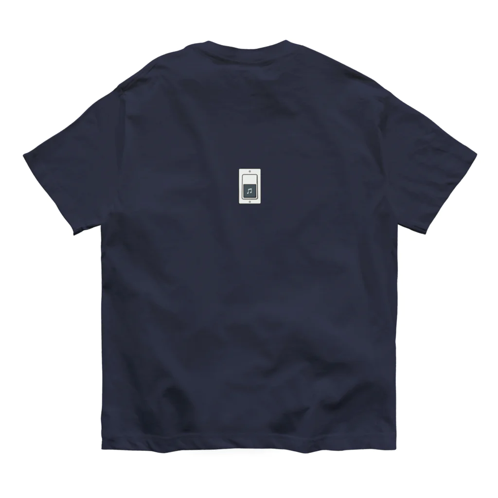 Zat-Boxのピンポンチャイム オーガニックコットンTシャツ