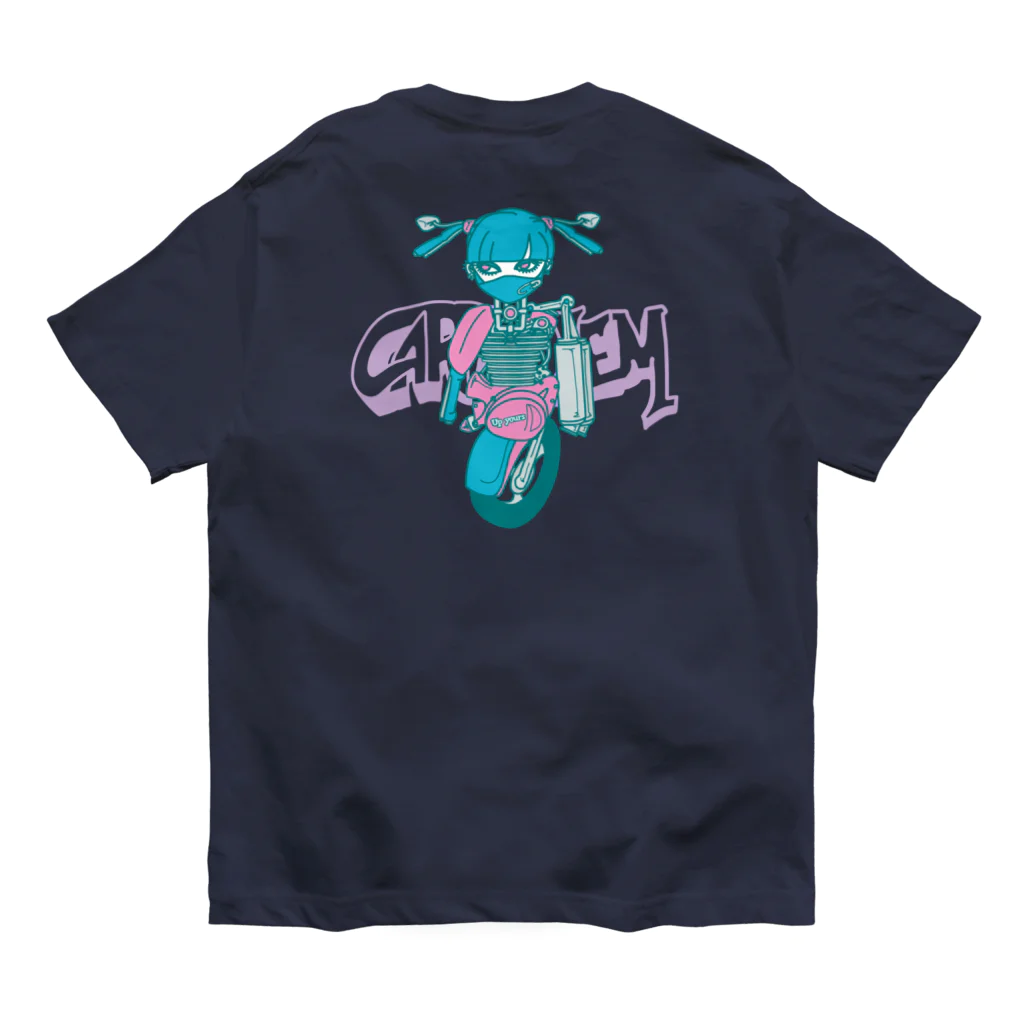 CARPE DIEMのストリートガール オーガニックコットンTシャツ