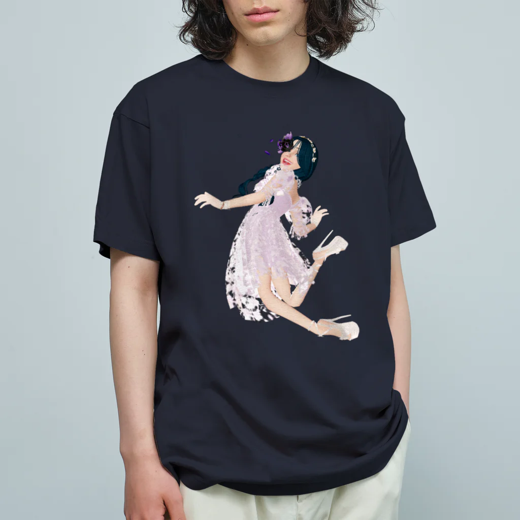 【ホラー専門店】ジルショップの無邪気な妖精ガール Organic Cotton T-Shirt