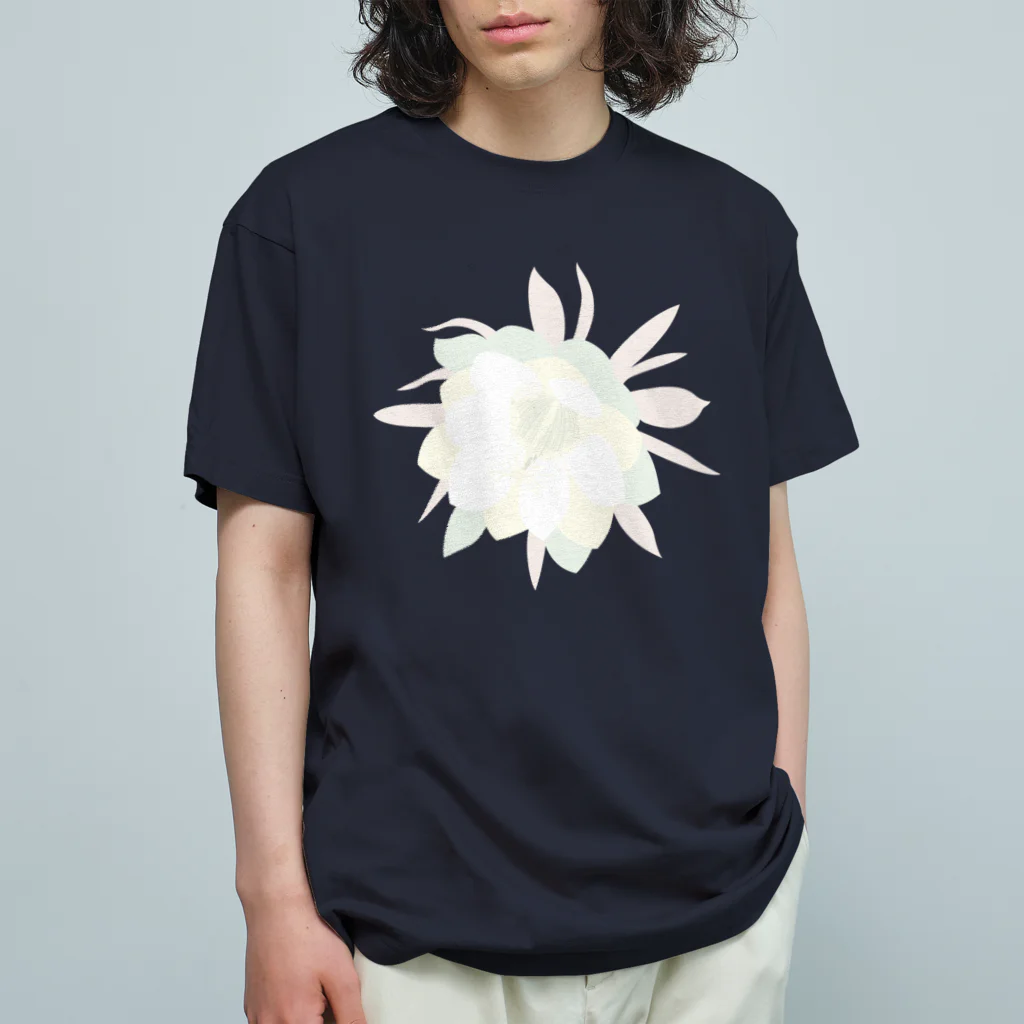 日下田の月下美人 Organic Cotton T-Shirt