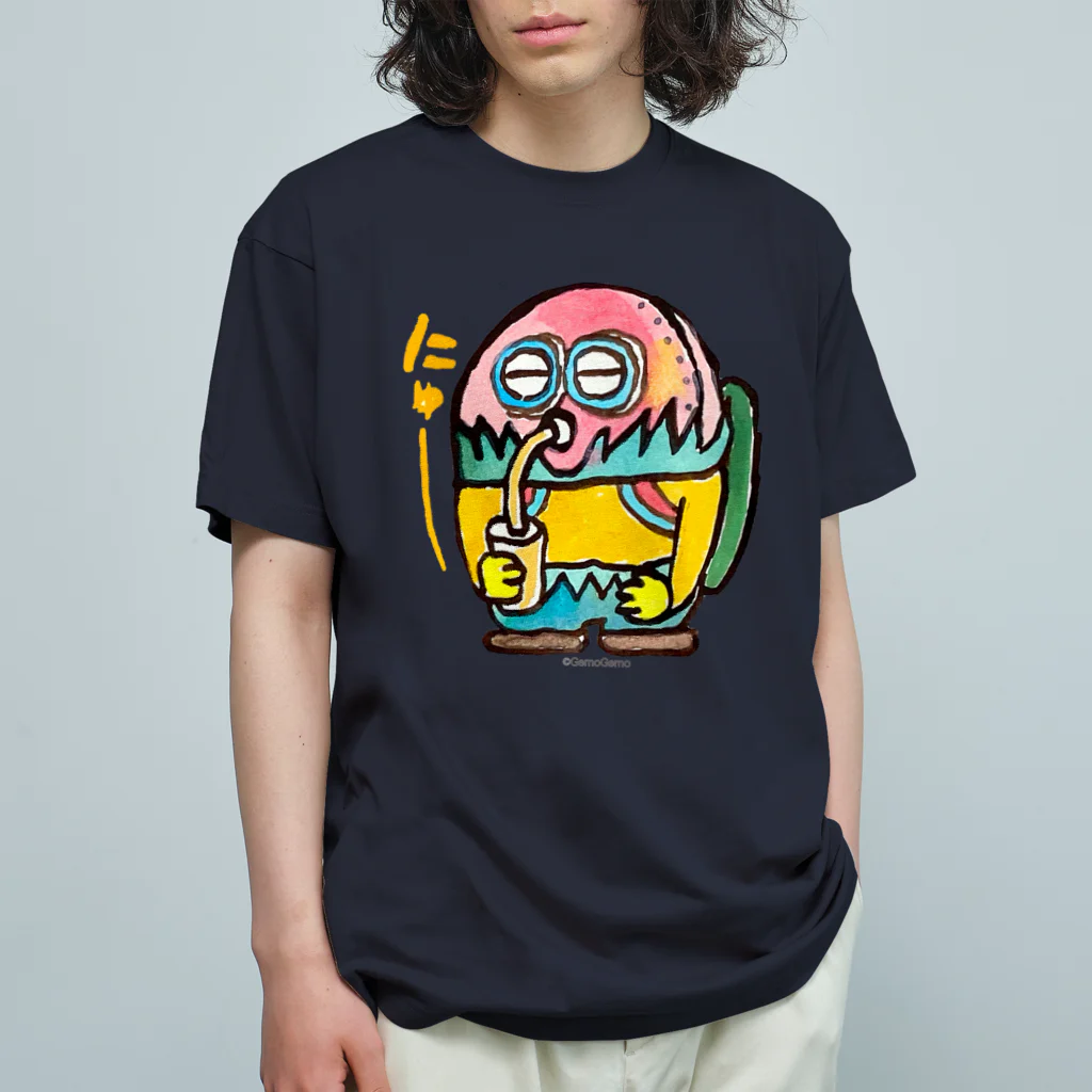 Gemo こうだともこのにゅー オーガニックコットンTシャツ