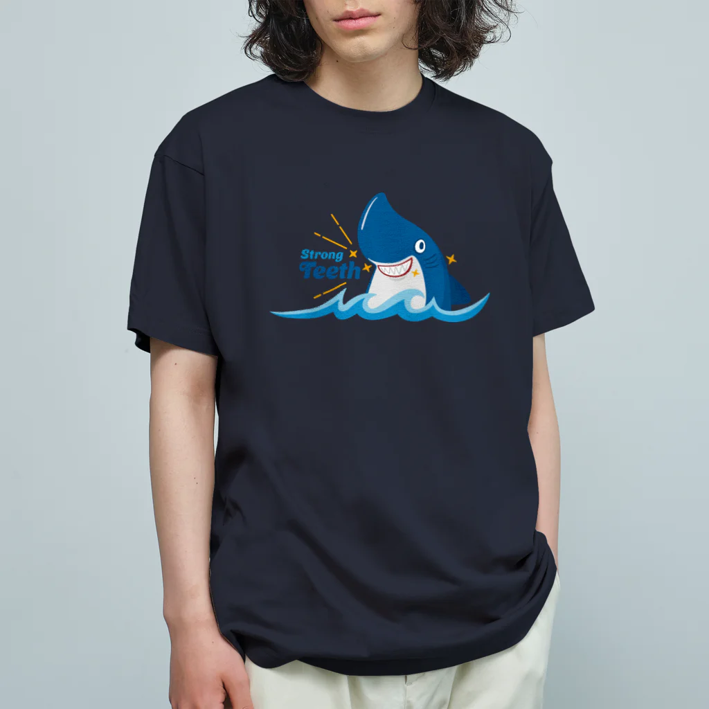 kocoon（コクーン）のサメの強い歯 オーガニックコットンTシャツ