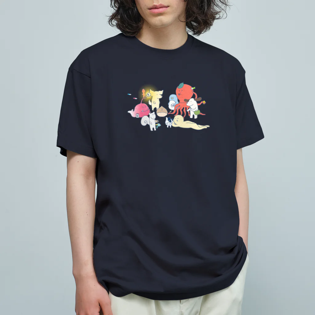 くりみそのおみせのだいしゅうごう オーガニックコットンTシャツ