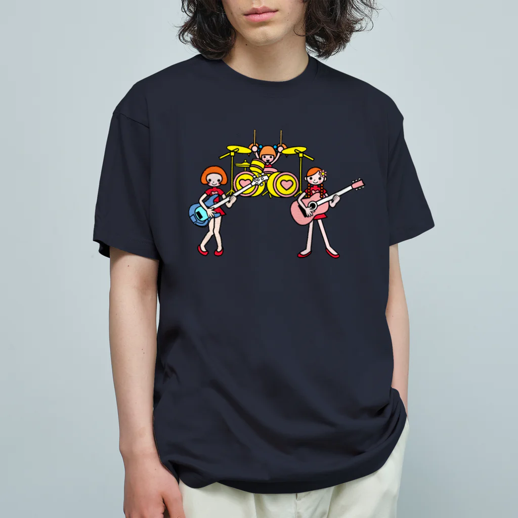 LOFT KEITHのガールズバンド オーガニックコットンTシャツ