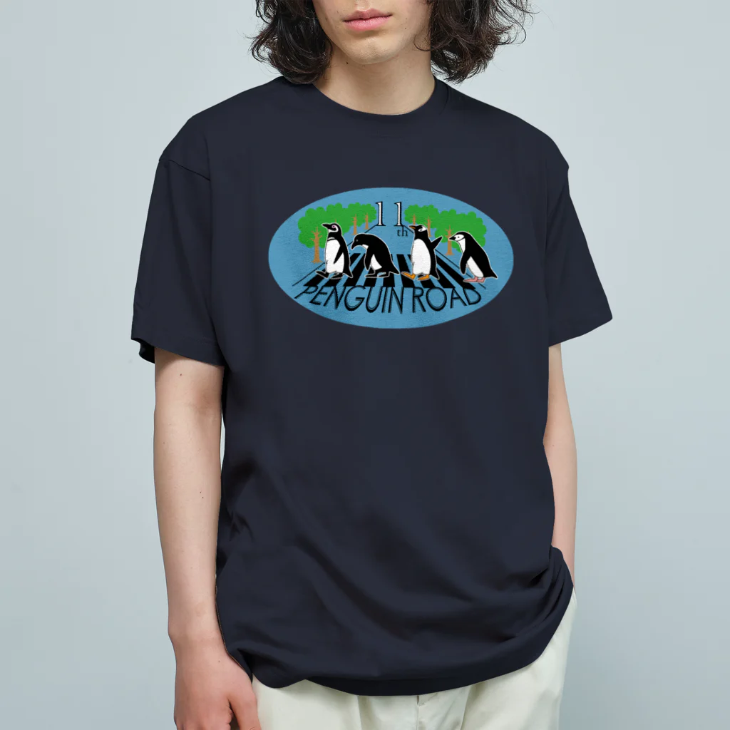 PGcafe-ペンギンカフェ-の11周年PGcafe限定グッズ オーガニックコットンTシャツ