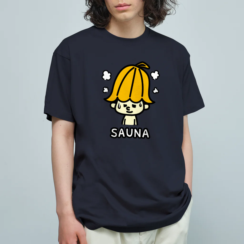 ワカボンドのサウナ大好きサウナハトン オーガニックコットンTシャツ