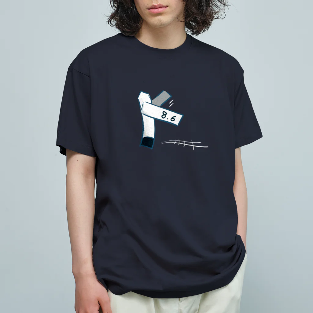 Seauの勾配標 Tシャツ TypeB オーガニックコットンTシャツ