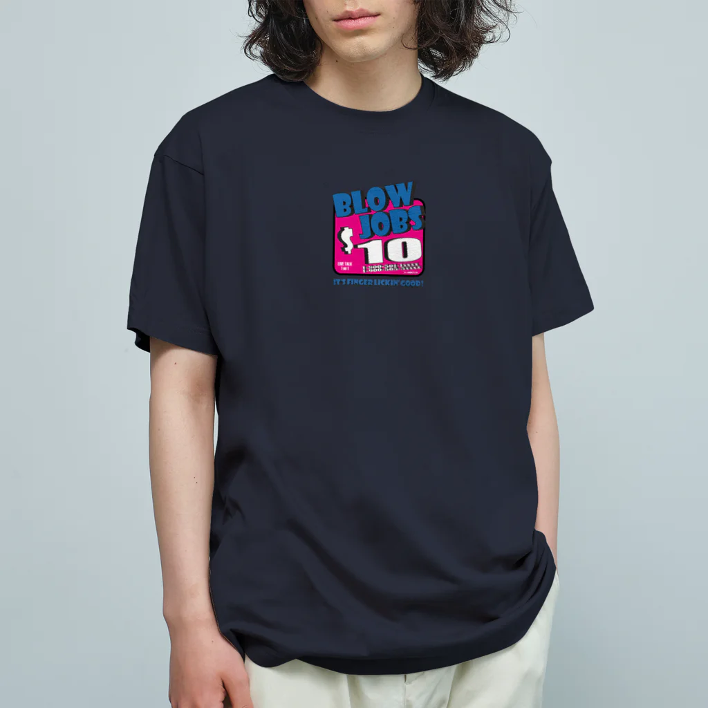 GenerousのBLOW JOBS オーガニックコットンTシャツ