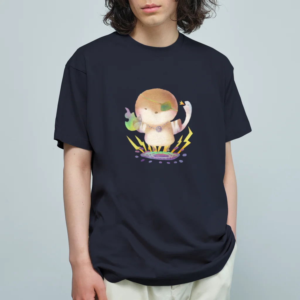 shiro￤ほわふにゃ屋さんのおチュンの秘められしちから。 オーガニックコットンTシャツ