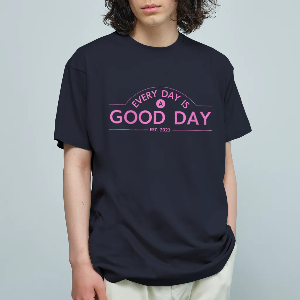 kazu_gの日日是好日（ピンク） Organic Cotton T-Shirt