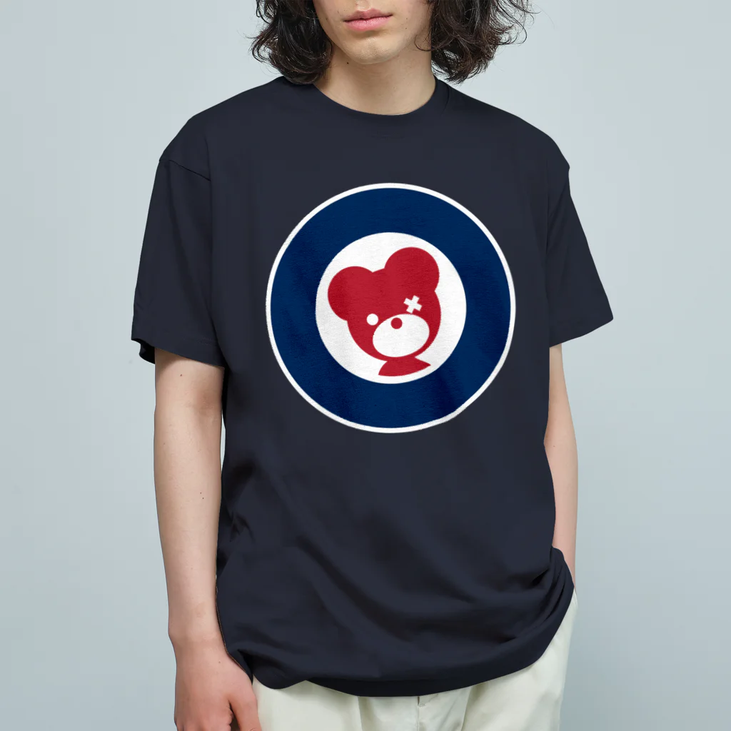 ROYAL BEAR FORCEのRoundel (Royal Bear Force) オーガニックコットンTシャツ